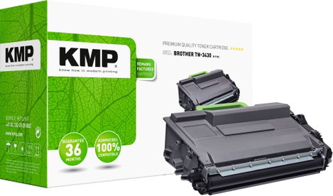 KMP Toner helyettesíti Brother Brother TN3430 Kompatibilis Fekete 3000 oldal B-T103