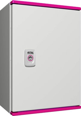 Rittal AX 1432.000 Kapcsolószekrény 250 x 350 x 150 Poliészter, Acéllemez Élénk szürke 1 db