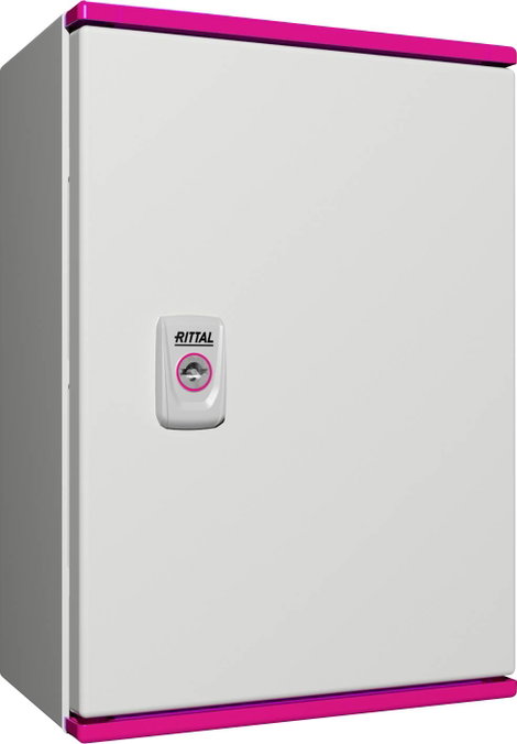Rittal AX 1432.000 Kapcsolószekrény 250 x 350 x 150 Poliészter, Acéllemez Élénk szürke 1 db