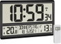 TFA Dostmann 60.4521.01 Rádiójel vezérlésű Falióra 360 mm x 28 mm x 235 mm Fekete Nagy kijelző bélyegkép