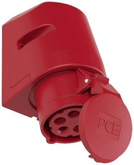 PCE PC Electric 115-6R CEE fali dugalj 16 A 5 pólusú 400 V 1 db