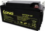 Long WP65-12 Ólomakku 12 V 65 Ah Ólom-vlies (AGM) (Sz x Ma x Mé) 350 x 174 x 166 mm M6 csavaros csat bélyegkép