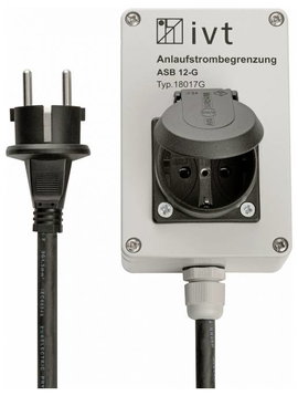 IVT 18017-G Indító áramkorlátozás ASB 12-G Fehér IP44