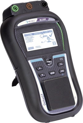 VDE vizsgáló készülék, ISO kalibrált, VDE szabvány 0701-0702, 0404, Metrel MI 3309 BT