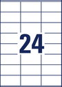 Avery-Zweckform 3475-200 Univerzális etikett 70 x 36 mm Papír Fehér 5280 db Véglegesen tapadó Tintas 2. bélyegkép