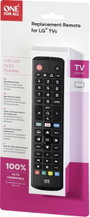 One For All LG 2.0 LG Távirányító Fekete 6. bélyegkép