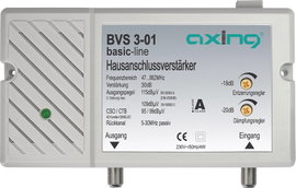 Axing BVS 3-01 Kábel TV erősítő 30 dB