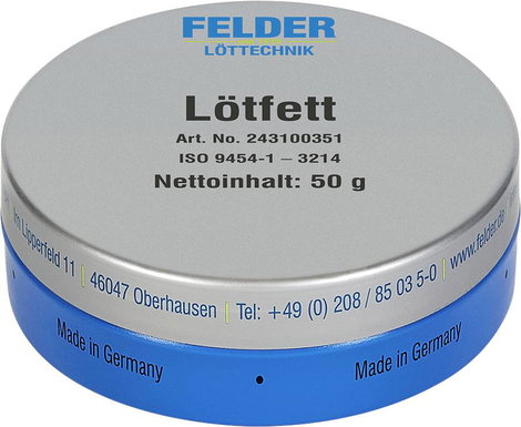 Felder Löttechnik 243100351 Forrasztózsír Tartalom 1 db F-SW 21