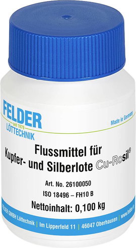 Felder Löttechnik Cu-Rosil Keményforrasztás folyatószer Tartalom 100 g