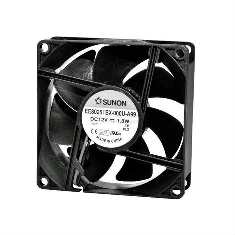 Sunon EF80251S11000UA99 Axiális ventilátor 12 V/DC 69.64 m³/óra (H x Sz x Ma) 80 x 80 x 25 mm