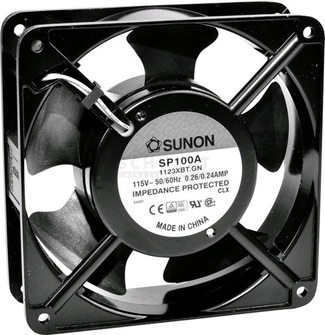 Sunon DP203A2123LBTA24 Axiális ventilátor 230 V/AC 93.42 m³/óra (H x Sz x Ma) 120 x 120 x 38 mm