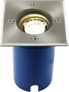 Heitronic Potsdam 36853 Padlóba építhető lámpa GU10 LED 7 W Ezüst
