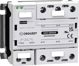Crouzet Félvezető relé GN350DSRH 50 A Kapcsolási feszültség (max.): 510 V/AC Véletlen kapcsolás 1 db