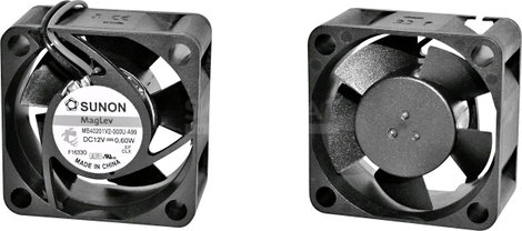 Sunon MF40202V21000UA99 Axiális ventilátor 24 V/DC 13.07 m³/óra (H x Sz x Ma) 40 x 40 x 20 mm