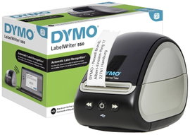 DYMO Labelwriter 550 Címkenyomtató Termodirekt 300 x 300 dpi Etikett szélesség (max.): 61 mm USB