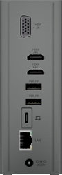 ICY BOX USB-C® dokkoló állomás IB-DK2262AC, USB 3.0 Notebook DockingStation, USB 3.0 auf: 6x USB 3.0 7. bélyegkép