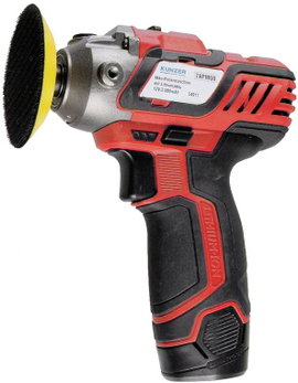 Kunzer 7APM08 Akkus polírozógép 12 V 2800 - 8000 fordulat/perc 75 mm