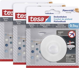 tesa 77781 Mennyezeti kampó Fehér