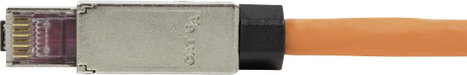 LogiLink MP0040 Helyszíni szerelőcsatlakozó, Cat.6A, árnyékolt, PrimeLine MP0040 Fekete, Ezüst 1 db 4. kép