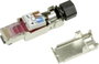 LogiLink MP0040 Helyszíni szerelőcsatlakozó, Cat.6A, árnyékolt, PrimeLine MP0040 Fekete, Ezüst 1 db 5. bélyegkép