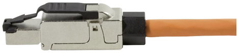 LogiLink MP0040 Helyszíni szerelőcsatlakozó, Cat.6A, árnyékolt, PrimeLine MP0040 Fekete, Ezüst 1 db 8. kép