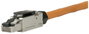 LogiLink MP0040 Helyszíni szerelőcsatlakozó, Cat.6A, árnyékolt, PrimeLine MP0040 Fekete, Ezüst 1 db 9. bélyegkép