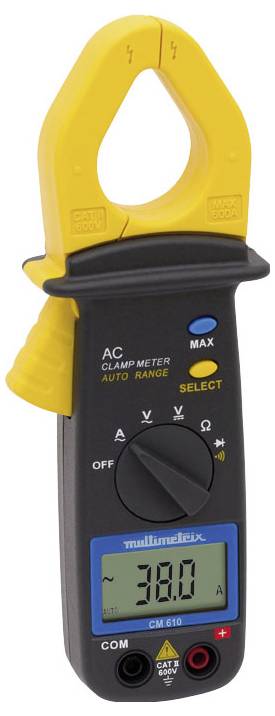 Multimetrix CM 610 Lakatfogó digitális CAT III 300 V Kijelző (digitek): 2000 2. kép