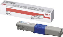 OKI Toner C330 C331 C510 C511 C530 C531 MC351 MC352 MC361 MC362 MC561 MC562 Eredeti Cián 2000 oldal 