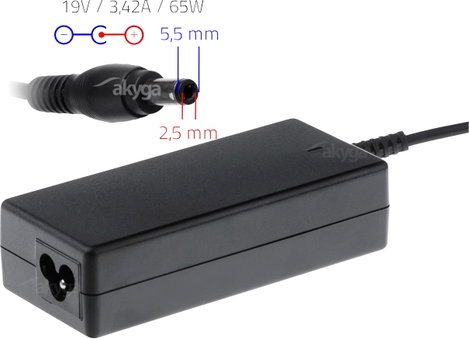 Akyga AK-ND-01 Notebook tápegység 65 W 19 V 3.42 A