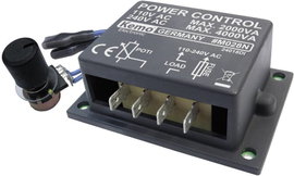 Teljesítményszabályozó modul, 110 - 240 V/AC, 4000 VA, KEMO M028N