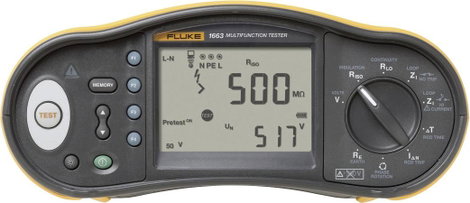 Fluke FLK-1663 DE Telepítés teszter 2. kép
