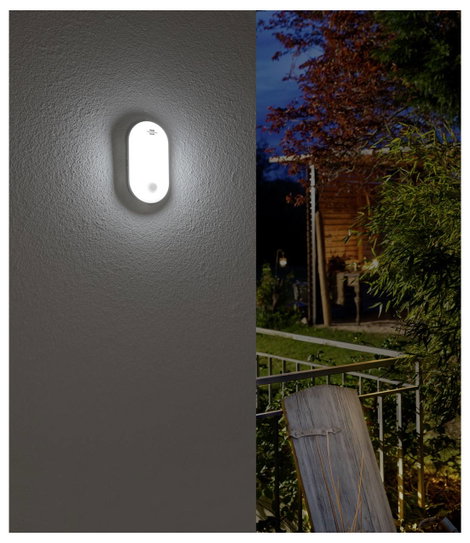 Brennenstuhl 1270780901 LED-es kültéri fali lámpa mozgásérzékelővel EEK: F (A - G) 15 W Fehér 6. kép