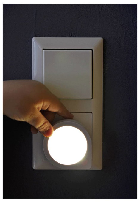 Brennenstuhl NL 01 QD 1173190010 Éjszakai fény Kerek LED Fehér 2. kép