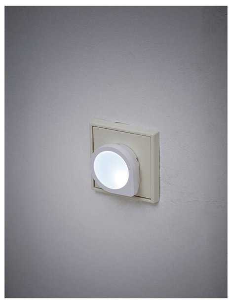 Brennenstuhl NL 01 QD 1173190010 Éjszakai fény Kerek LED Fehér 3. kép