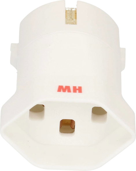 Max Hauri AG 162312 Köztes dugó 250 V Fehér 3. kép