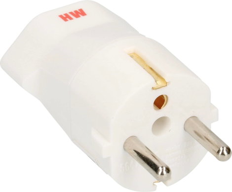 Max Hauri AG 162312 Köztes dugó 250 V Fehér 4. kép
