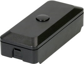 Max Hauri AG Max Hauri Zsinóros dimmer univerzális Fekete Kapcsolási teljesítmény (max.) 100 W 1 db