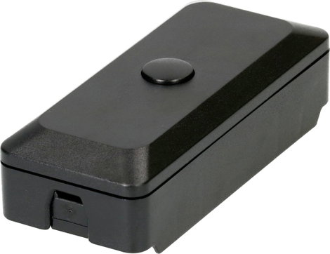 Max Hauri AG Max Hauri Zsinóros dimmer univerzális Fekete Kapcsolási teljesítmény (max.) 100 W 1 db