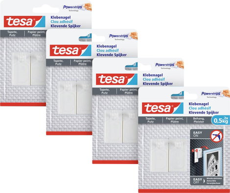 tesa 77772 Ragasztós szeg Fehér