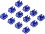 Renkforce RF-4695228 RJ45 LAN port zár 12 részes készlet Kék bélyegkép