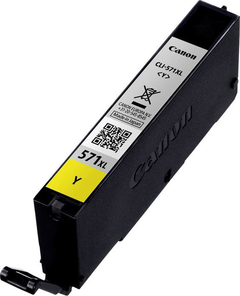 Canon Tinta CLI-571Y XL Eredeti Sárga 0334C001 3. kép