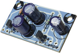 Kemo B185 Villogó fény építőkészlet Kivitel (építőkészlet/modul): Építőkészlet 6 V/DC, 12 V/DC