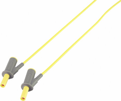VOLTCRAFT MSB-501 Mérővezeték készlet [lamellás dugó, 4 mm - lamellás dugó, 4 mm] 2.00 m 12 db 6. kép