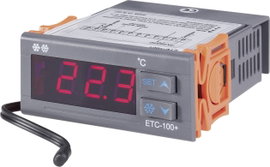 Beépíthető hőmérséklet kijelző és hőméréskletszabályzó modul 1 relés vezérléssel 230V/AC Voltcraft E
