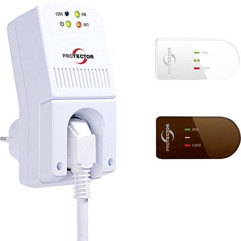 Protector Vezeték nélküli szellőzés vezérlő AS-5120 1000 W Fehér Engedélyek: DIBt