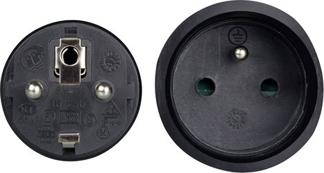 Perel EC10R25STBHQ Áram Hosszabbítókábel 16 A Fekete 10.00 m H05RR-F 3G 2,5 mm² 3. kép