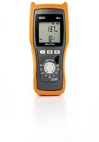 HT Instruments M74 Telepítés teszter VDE szabvány 0100