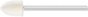 PFERD 44140812 Polírozó stift Ø 8 mm 10 db bélyegkép