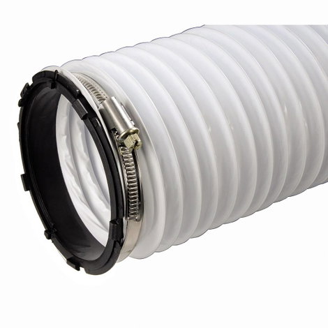 Xavax 00110944 - 2 m x 102 mm Szárítógép leeresztő tömlő Fehér 2. kép