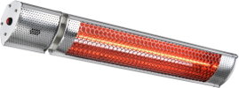 CasaFan S2000 Teraszfűtő 2000 W 11 m² Ezüst